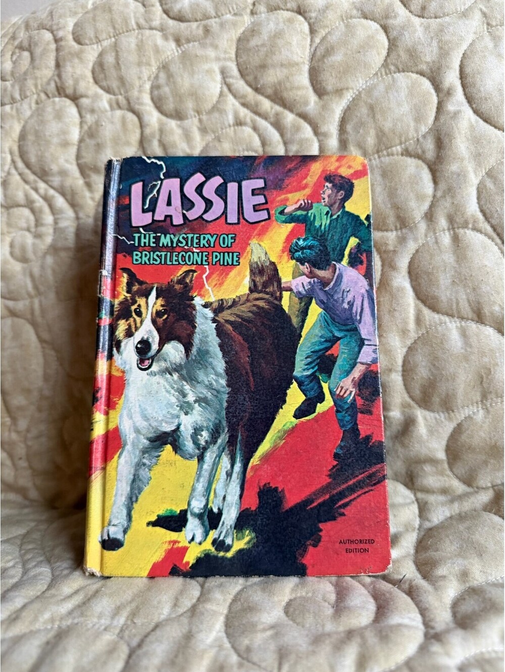 VTG Lassie The Mystery of Bristlecone Pine Hardcover Book